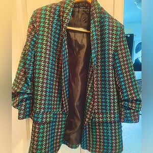 ☘️🌺💝💙Boohoo lined blazer💙🧿💘🍀